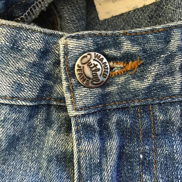 90’S PHYSCO BLUE OUTLAW SHORTS - Picture 16 of 16